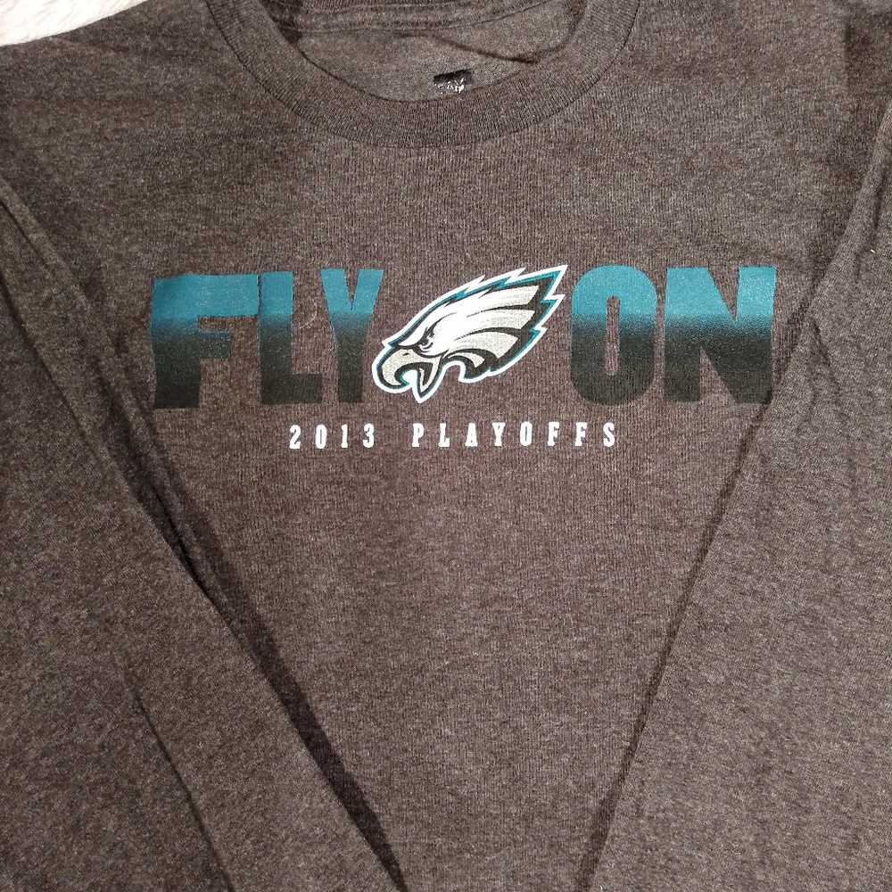 Eagles long sleeve crop top